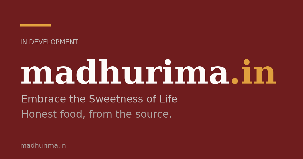 Link preview image for madhurima.in